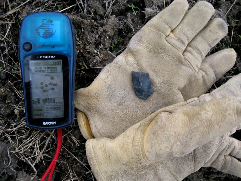 Archaeological Overview Assessments (AOA) Gloves and Handheld GPS